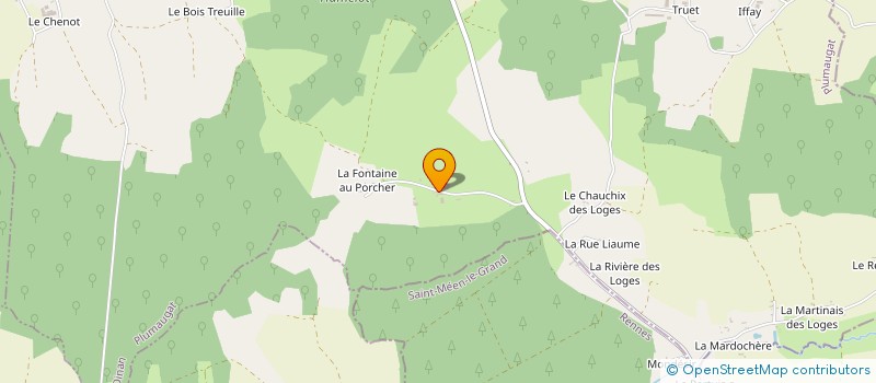 localisation de l'entreprise 2 DAV  PLUMAUGAT