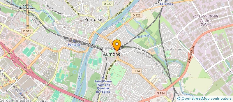 localisation de l'entreprise 2 DC à SAINT-OUEN-L'AUMONE