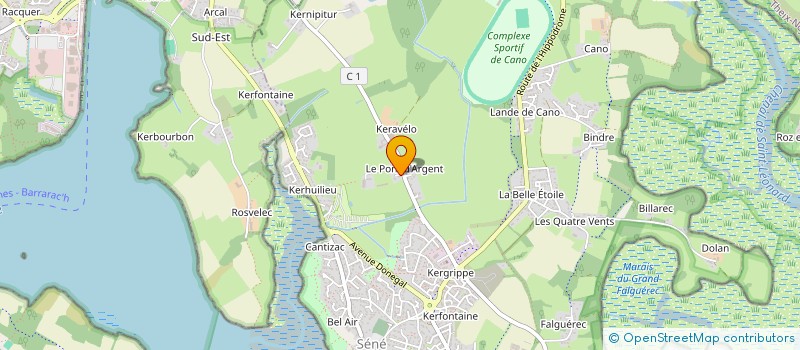 localisation de l'entreprise 2 DEGRES OUEST  SENE