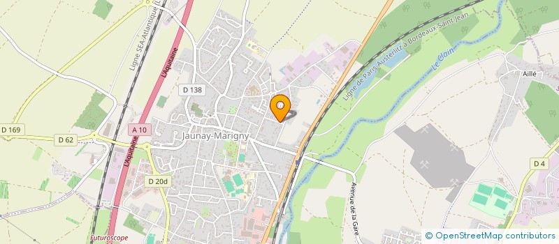 localisation de l'entreprise 2 DESLANDES  JAUNAY-MARIGNY