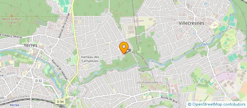 localisation de l'entreprise 2@DJ  YERRES