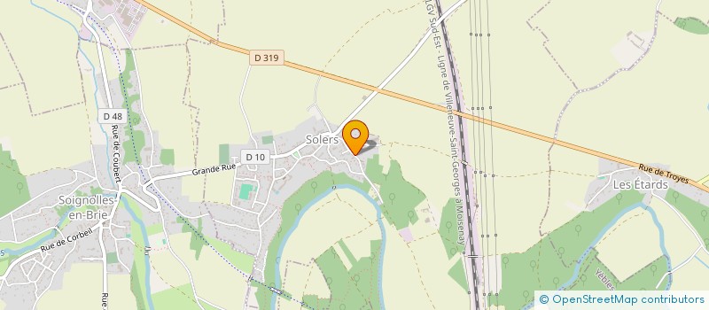 localisation de l'entreprise 2 E PARTICIPATIONS FINANCES  GRISY-SUISNES