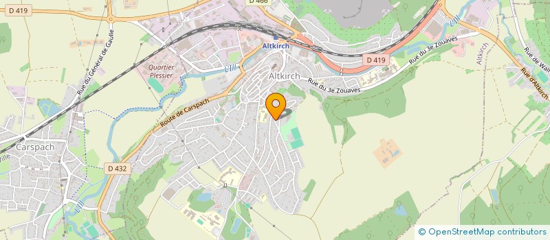 localisation de l'entreprise 2 EC à ALTKIRCH