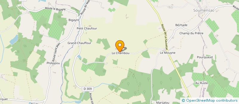 localisation de l'entreprise 2 ELLES DANS LE DESERT  PARDAILLAN