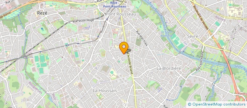 localisation de l'entreprise 2 ET DEUX  REZE