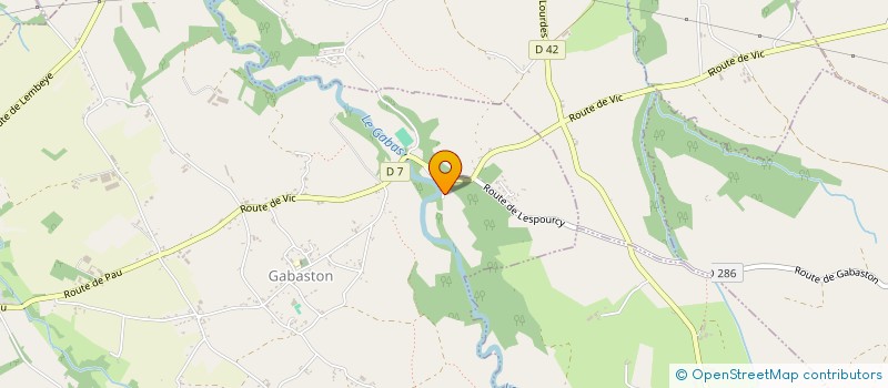 localisation de l'entreprise 2 EXPRESS  ASTE-BEON