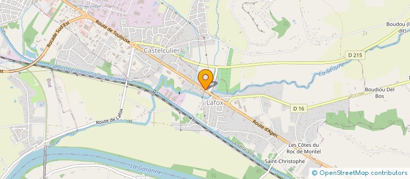 localisation de l'entreprise 2 F 2 G  LAFOX