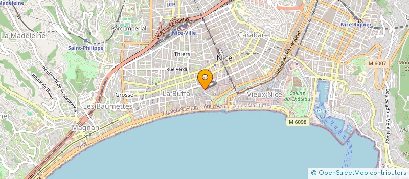 localisation de l'entreprise 2 F à NICE