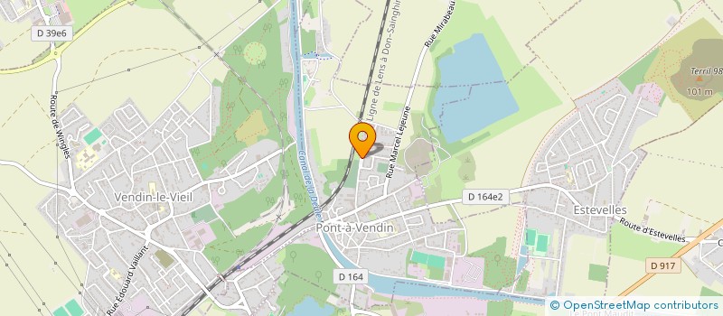 localisation de l'entreprise 2 F  PONT-A-VENDIN