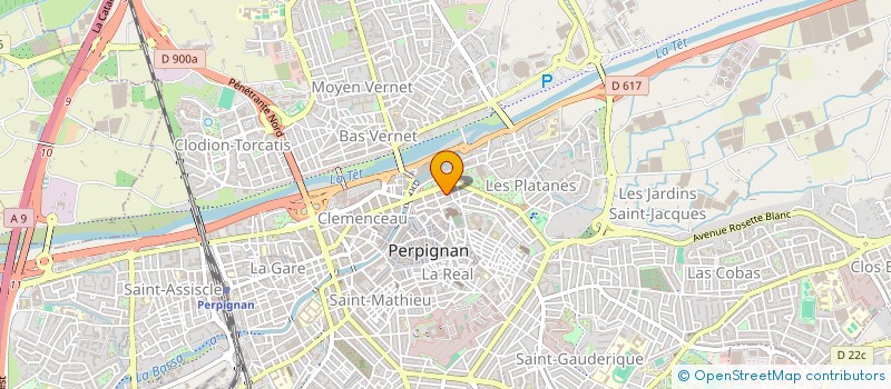 localisation de l'entreprise 2 F à PERPIGNAN