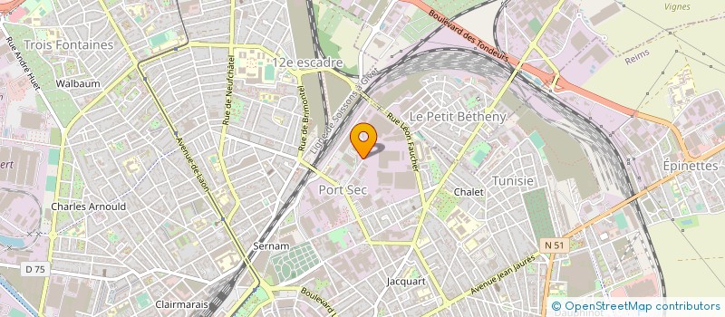 localisation de l'entreprise 2 F FERMETURES  REIMS