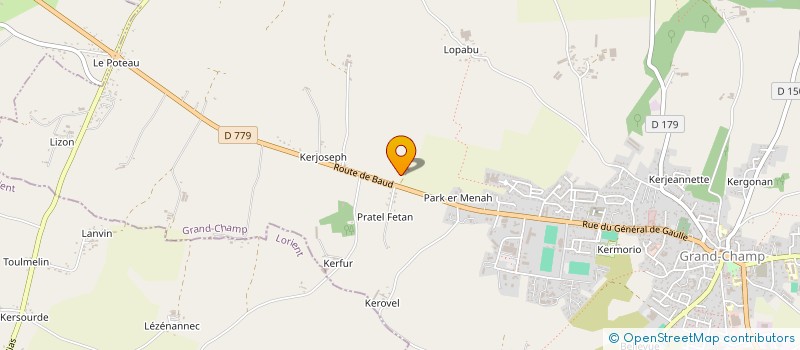 localisation de l'entreprise 2 F HABITAT  GRANDCHAMP