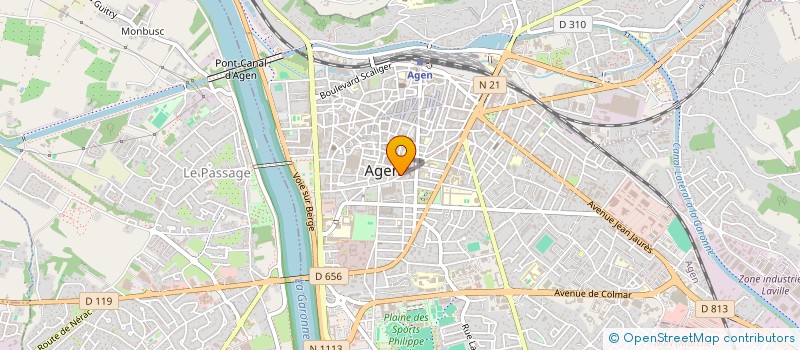 localisation de l'entreprise 2 F LOCATION à AGEN