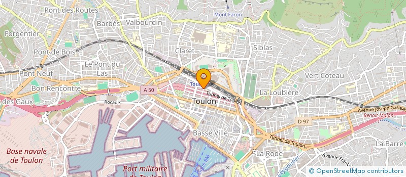 localisation de l'entreprise 2 F R  TOULON