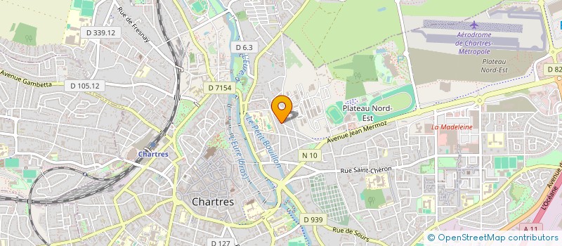 localisation de l'entreprise 2 F.T.R.A. à CHARTRES