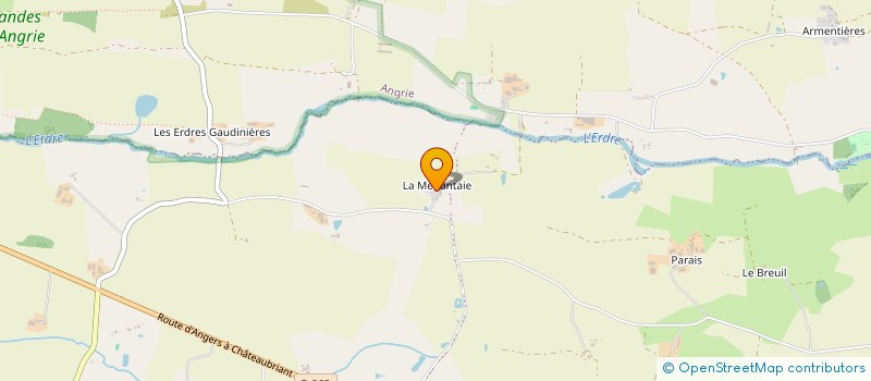 localisation de l'entreprise 2 FA  VAL D'ERDRE-AUXENCE