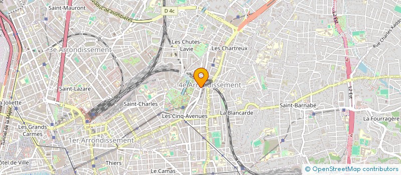 localisation de l'entreprise 2 FBR à MARSEILLE