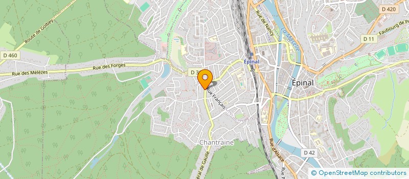 localisation de l'entreprise 2 FC à EPINAL