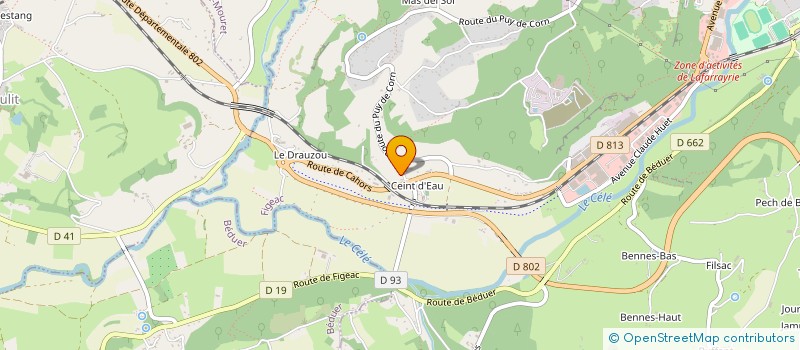 localisation de l'entreprise 2 FOIS 8 à FIGEAC