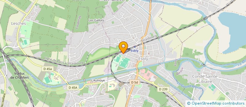 localisation de l'entreprise 2 FRERES à ESBLY