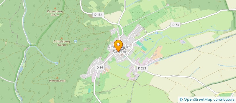 localisation de l'entreprise 2 FRERES  NEUWILLER-LES-SAVERNE