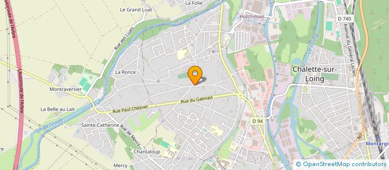localisation de l'entreprise 2 FRERES  CHALETTE-SUR-LOING