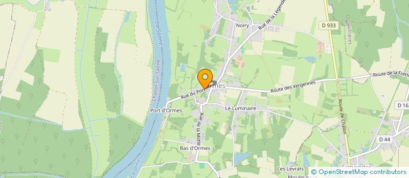localisation de l'entreprise 2 G CREATION à ORMES