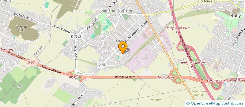 localisation de l'entreprise 2 G DIFFUSIONS  SAINS-EN-GOHELLE