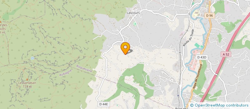 localisation de l'entreprise 2 G.F.A  ROQUEVAIRE