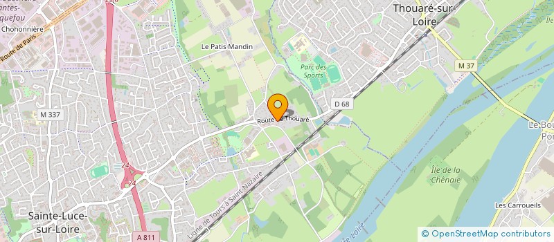 localisation de l'entreprise 2 G I à SAINTE-LUCE-SUR-LOIRE