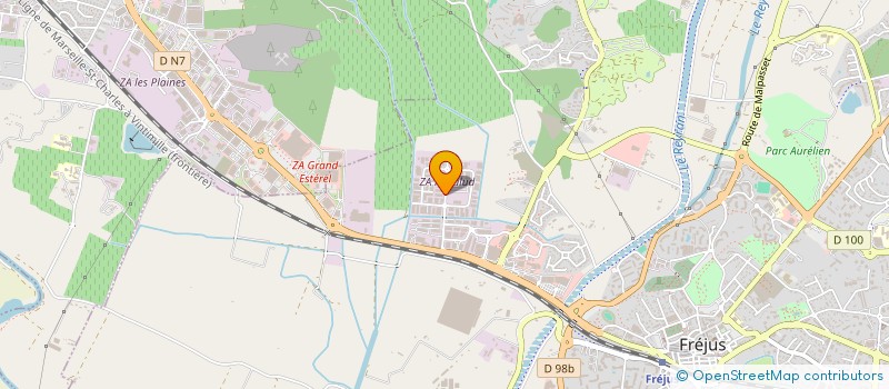 localisation de l'entreprise 2 G PLUS à FREJUS