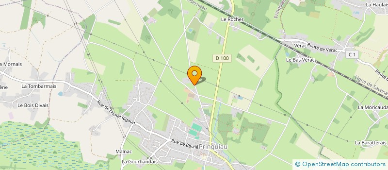 localisation de l'entreprise 2 GA HOLDING  PRINQUIAU