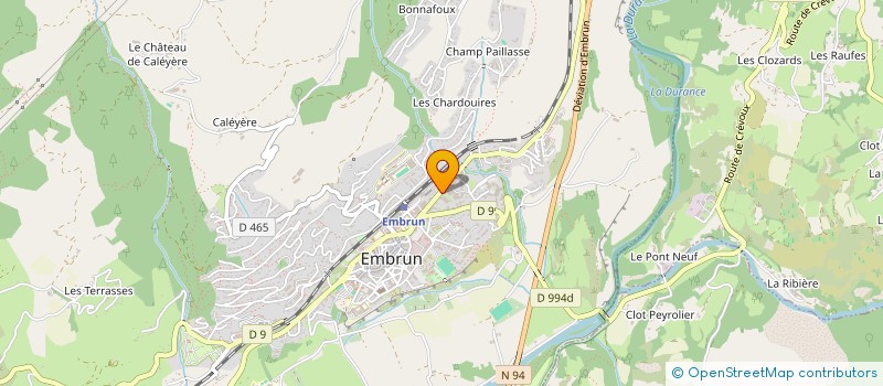 localisation de l'entreprise 2 GOAL  EMBRUN