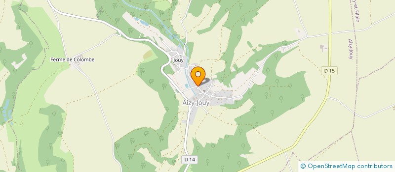 localisation de l'entreprise 2 GUINGOIS  AIZY-JOUY