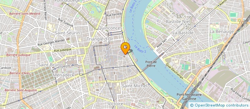 localisation de l'entreprise 2 GUYS IN TOWN  BORDEAUX