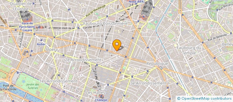 localisation de l'entreprise 2 H  PARIS