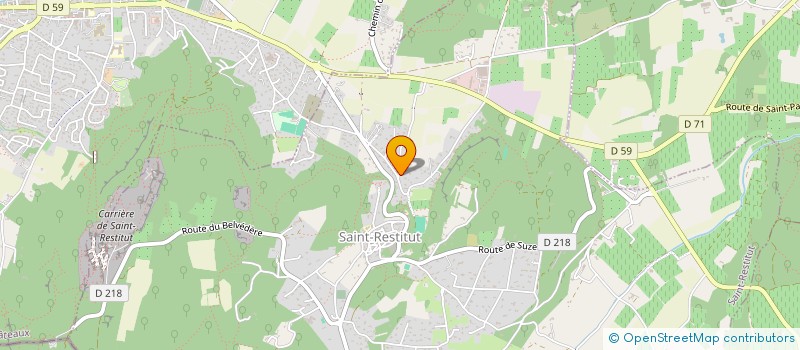 localisation de l'entreprise 2 H  SAINT-RESTITUT