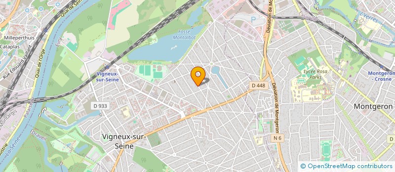 localisation de l'entreprise 2 H B S à VIGNEUX-SUR-SEINE