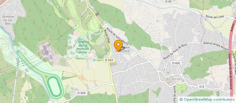 localisation de l'entreprise 2 H HARMONIE DE L'HABITAT  CABRIES