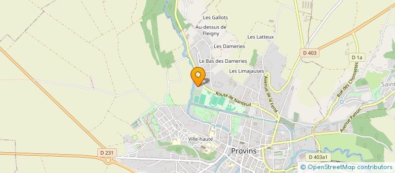 localisation de l'entreprise 2 H I L  PROVINS