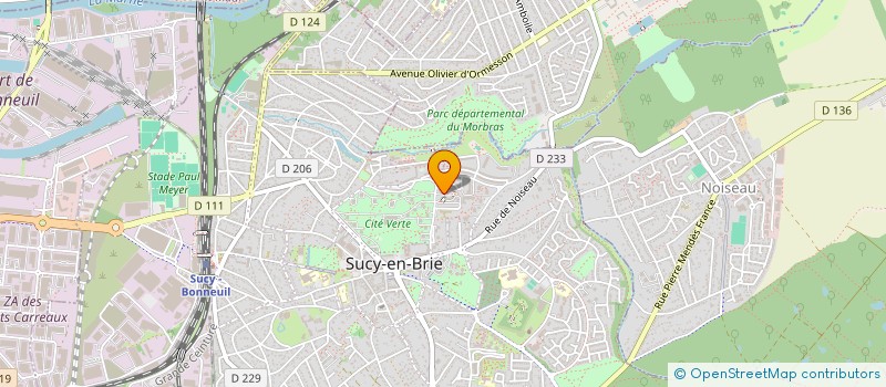 localisation de l'entreprise 2 H MEDICAL à SUCY-EN-BRIE
