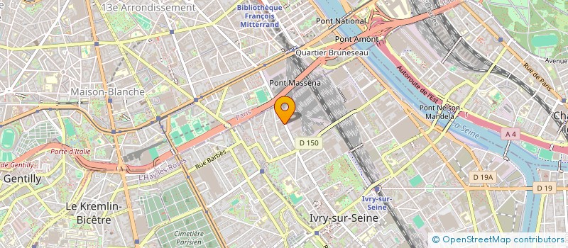 localisation de l'entreprise 2 I CONNECTE SEMARD SARL à IVRY-SUR-SEINE