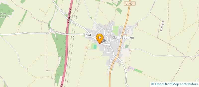 localisation de l'entreprise 2 I IMPORT EXPORT  SAINT-SAUFLIEU