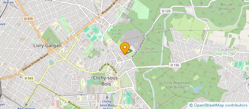 localisation de l'entreprise 2.I.M. à CLICHY-SOUS-BOIS