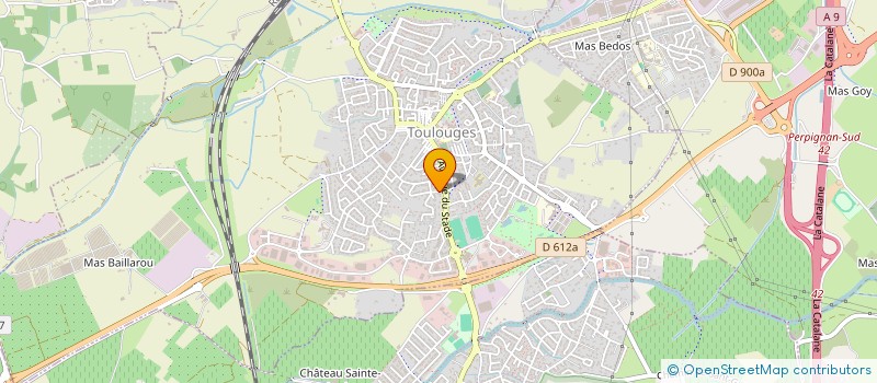 localisation de l'entreprise 2.I.R  TOULOUGES