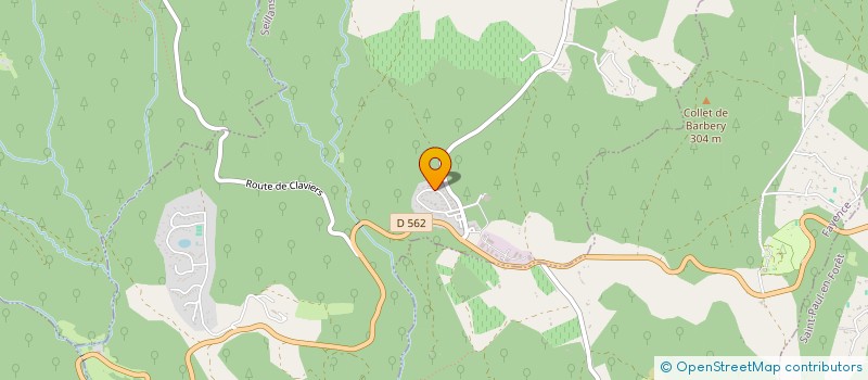 localisation de l'entreprise 2 INVEST  SEILLANS