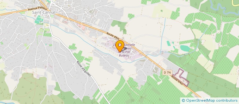 localisation de l'entreprise 2 J AUTO  SAINT-CANNAT