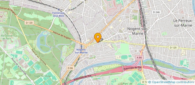 localisation de l'entreprise 2 J AVENIR à NOGENT-SUR-MARNE
