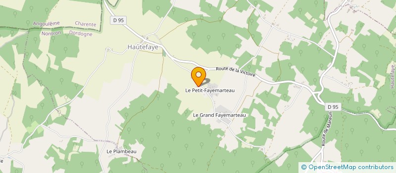 localisation de l'entreprise 2.J.F.R.  TEYJAT