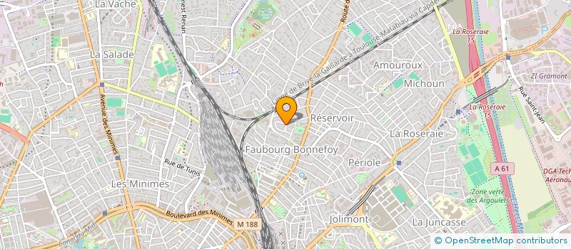 localisation de l'entreprise 2.J. PRIM à TOULOUSE